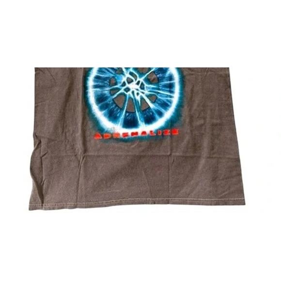 Def Leppard Vintage Style Adrenalize Short Sleeve Unisex TShirt CrewNeck L Brown - Picture 4 of 15